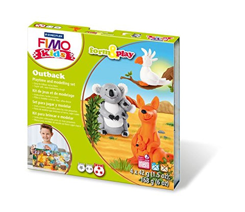Fimo Kids Outback Form & Play Sæt