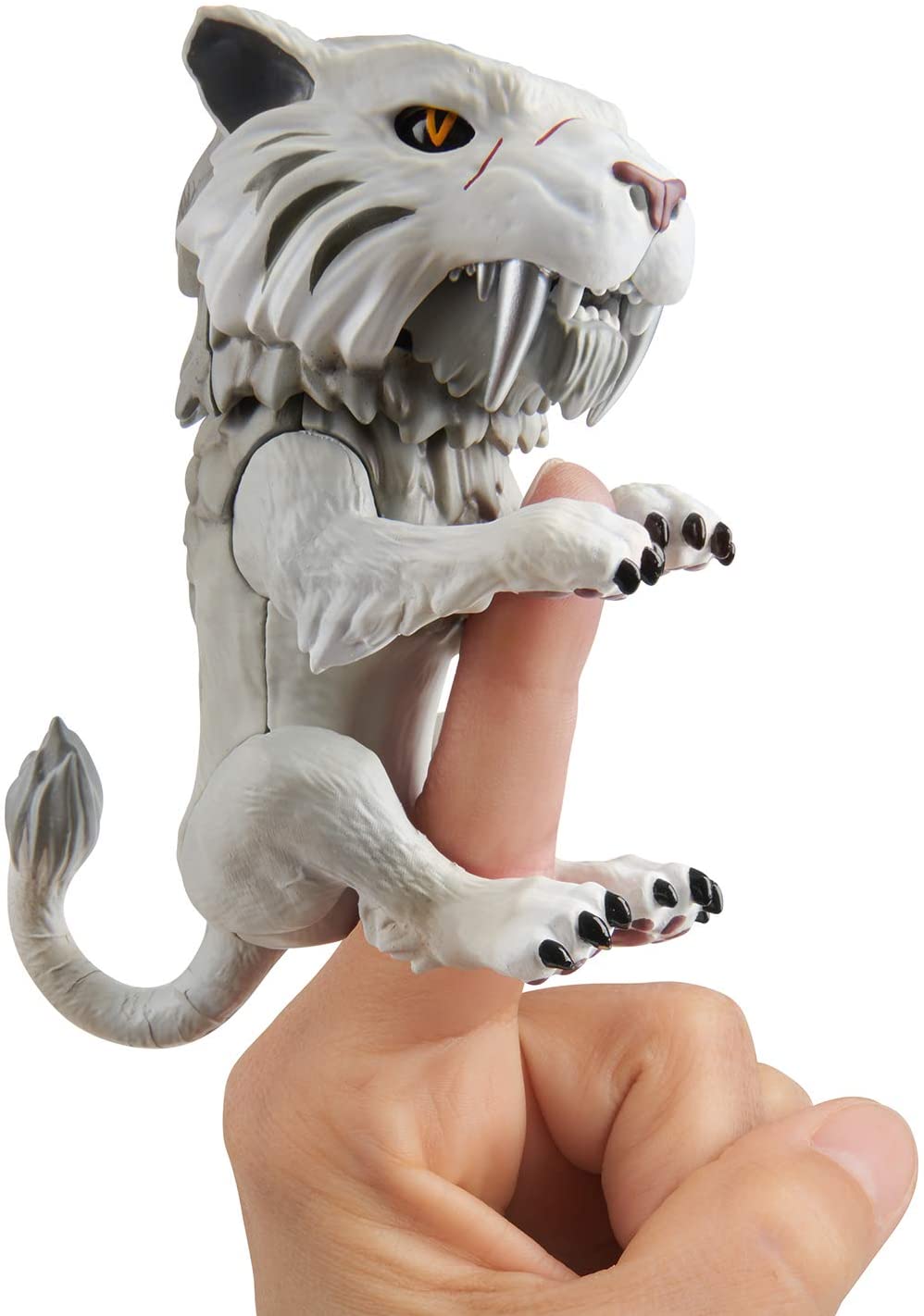Fingerlings Untamed Sabretooth Silvertooth