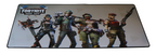 Fortnite Gamer Musemåtte Stor XXL Model E 90 cm x 40 cm