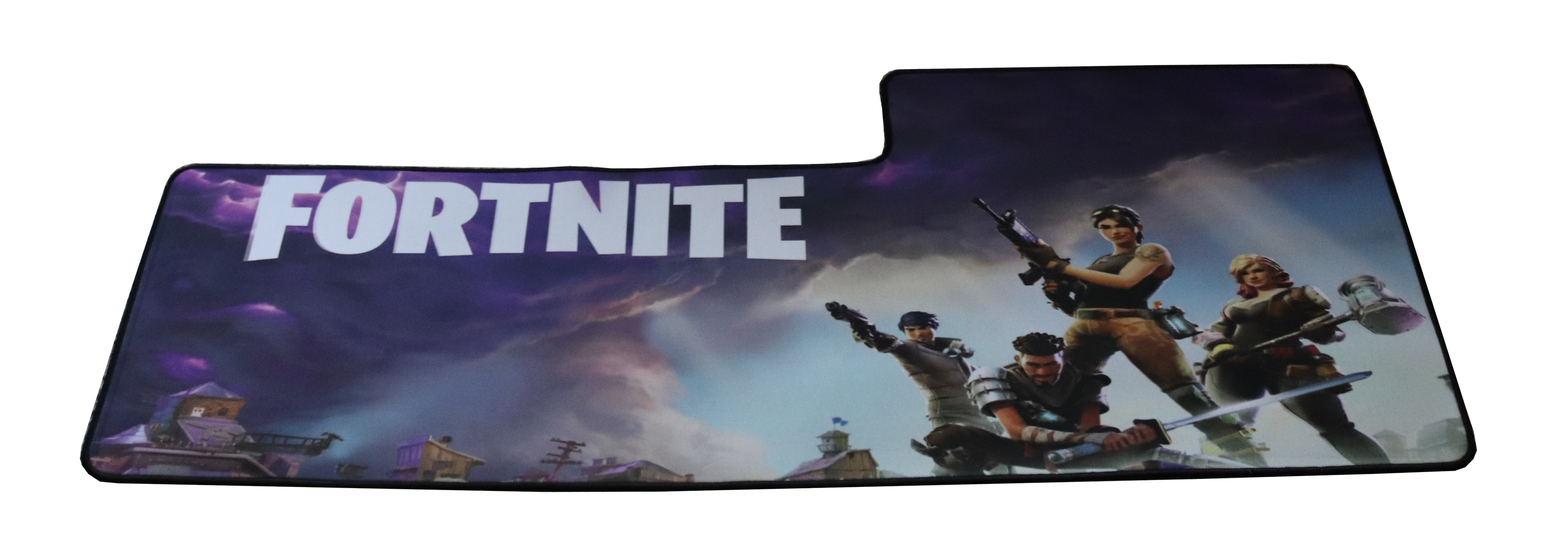 Fortnite Gamer Musemåtte Stor XXL Model D 89 cm x 38 cm