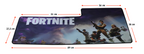 Fortnite Gamer Musemåtte Stor XXL Model D 89 cm x 38 cm