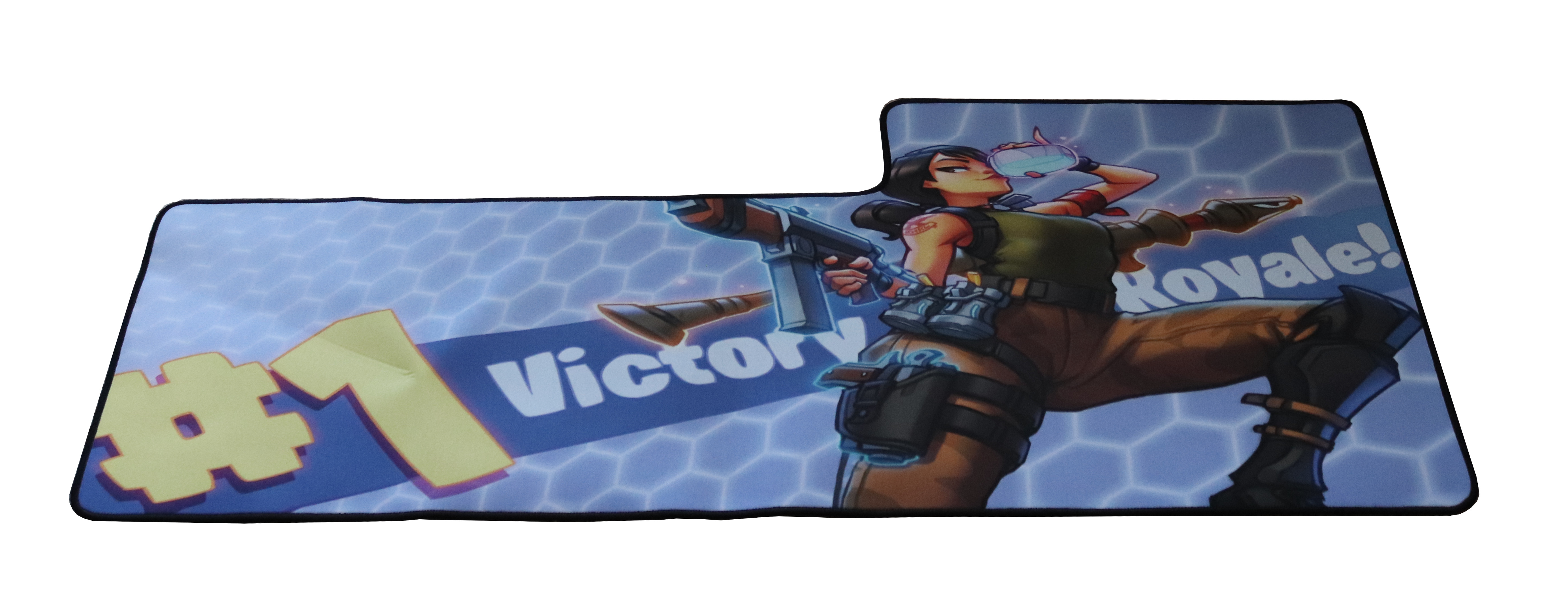 Fortnite Gamer Musemåtte Stor XXL Model H 89 cm x 38 cm Hovedbillede