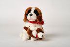 Uni-Toys Sanktbernhardshund med baby 29 cm