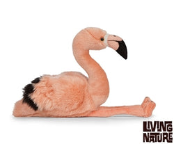 Living Nature Flamingo Bamse 33 cm