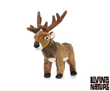 Living Nature Kronhjort med gevir 31 cm (stor) Sekundært billede