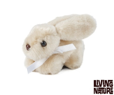 Living Nature Mini Baby Kanin Bamse 12 cm (lille) assorterede farver