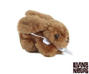 Living Nature Mini Baby Kanin Bamse 12 cm (lille) assorterede farver