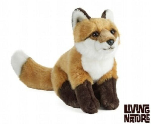 Living Nature Ræv Bamse 23 cm (stor) – FunAndChic