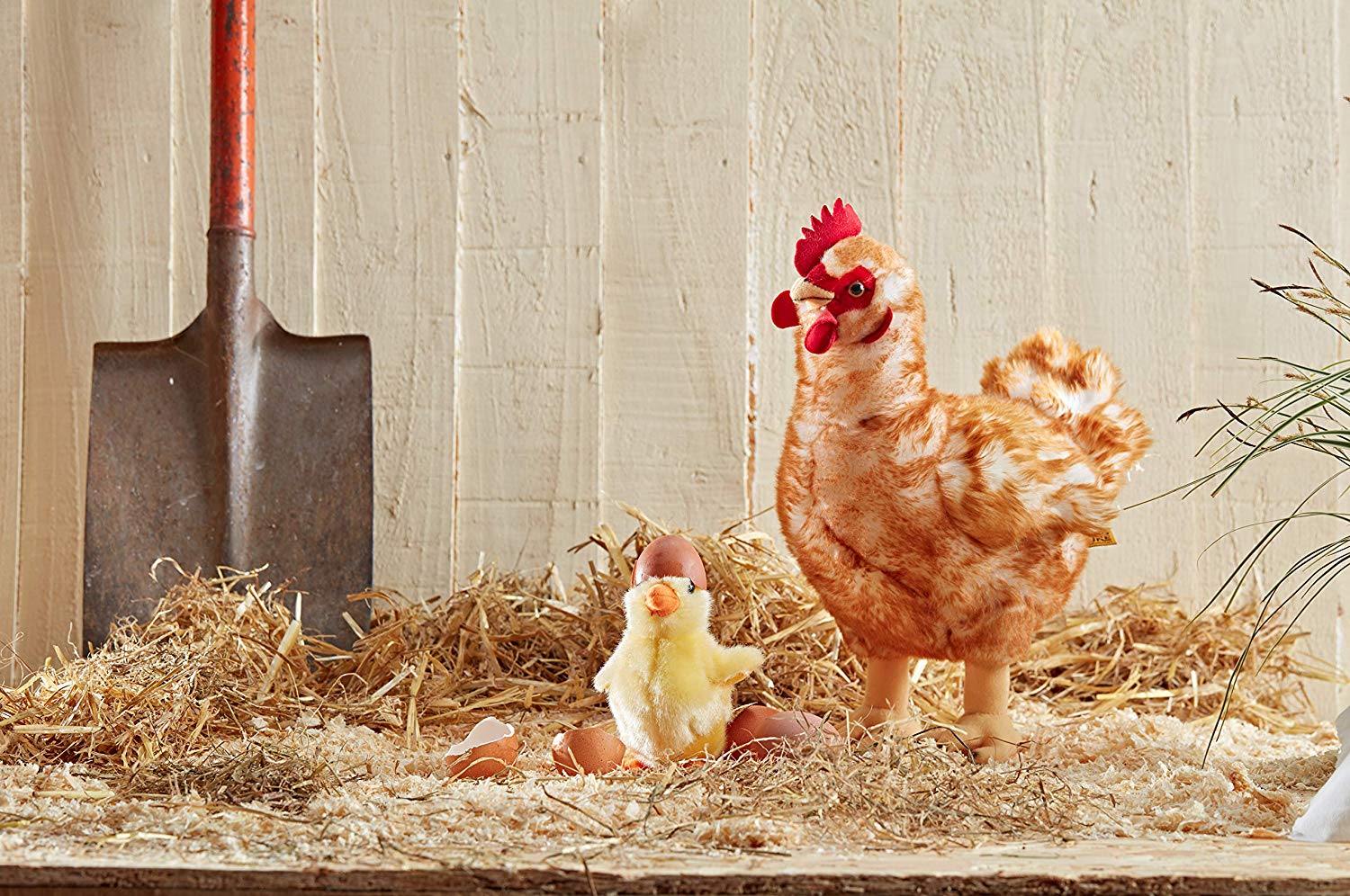 Living Nature Høne Bamse 35 cm (stor) - Hen Large