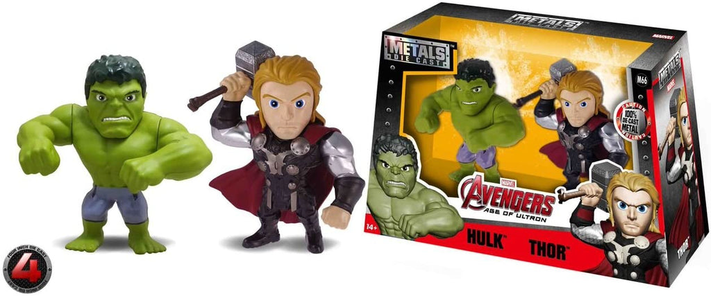 Marvel Avengers Metal Die Cast Hulk & Thor