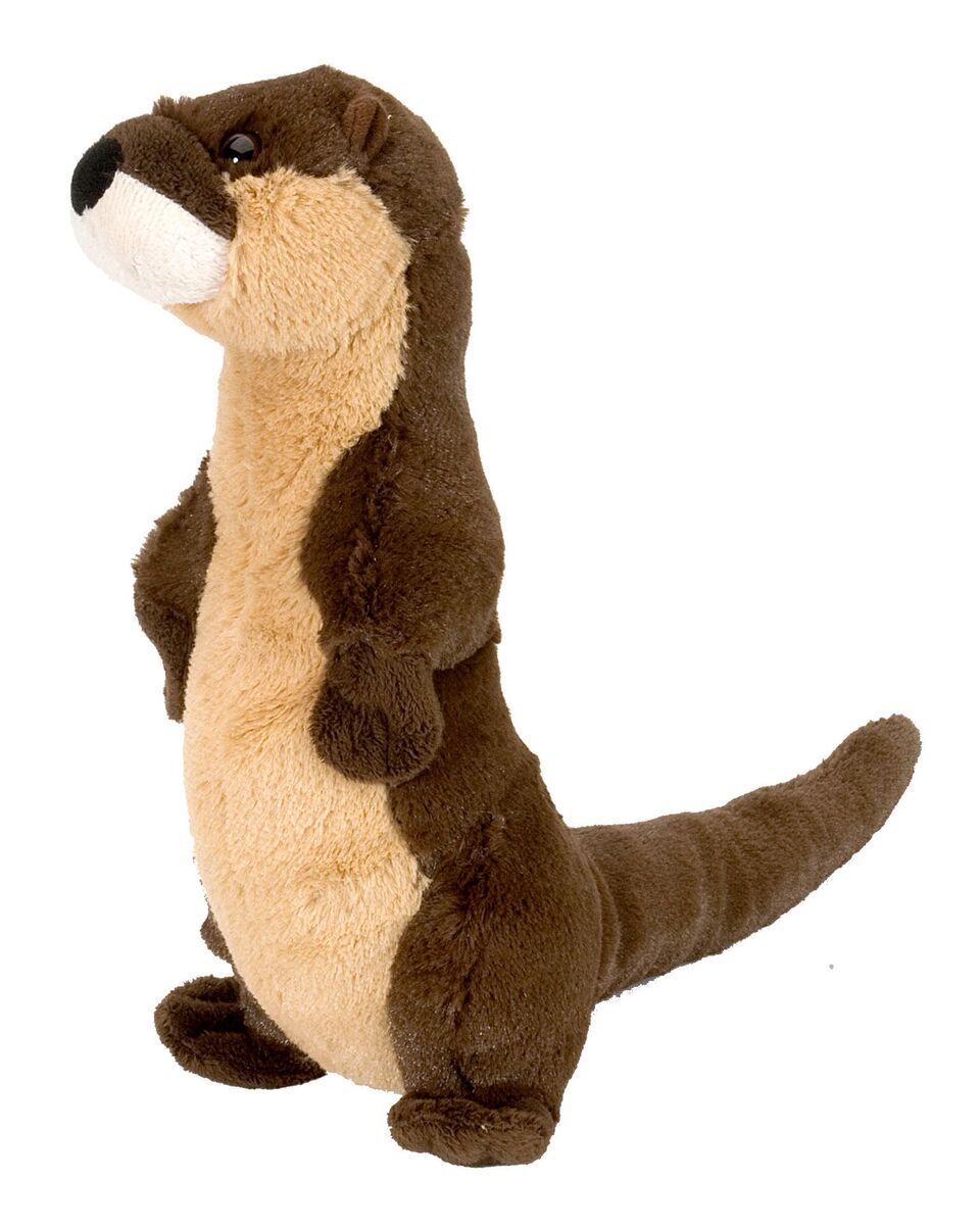 Wild Republic Lille Odder Bamse - Cuddlekins Mini River Otter Standing 20 cm