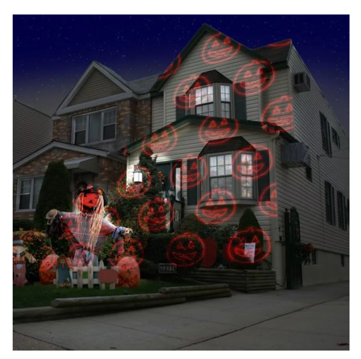 Night Stars Celebration Series Motion Projection Lightning - LED lampe med 6 mønstre 12 W