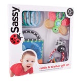 Sassy Rattle and Teether Gift Set