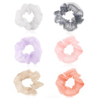 Elastiske scrunchies i tyll (OG745)