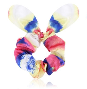 Elastiske scrunchies med ører i tekstil (OG1200)