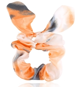 Elastiske scrunchies med ører i tekstil (OG1200)