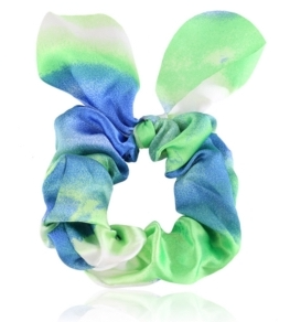 Elastiske scrunchies med ører i tekstil (OG1200)