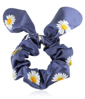 Elastiske scrunchies i satin med ører (OG1202) Sekundært billede