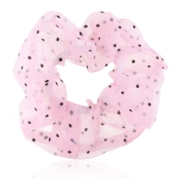 Elastiske scrunchies i tyll (OG746) Sekundært billede