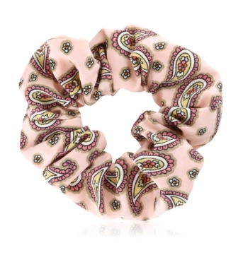 Elastiske scrunchies i tekstil (OG750)