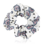 Elastiske scrunchies i tekstil (OG750)
