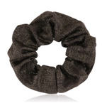 Elastiske scrunchies i tekstil med gylden tråd (OG875)
