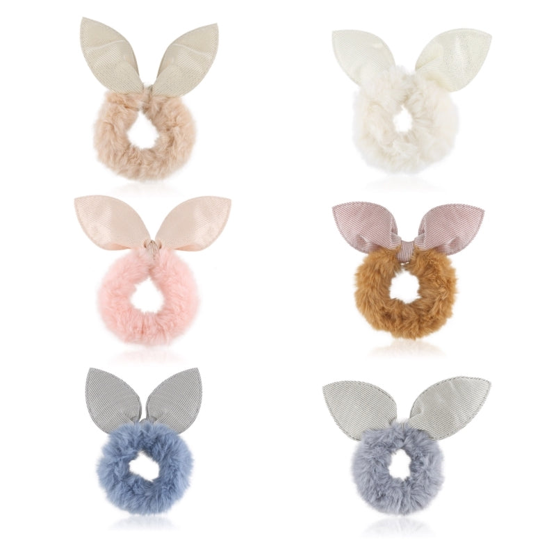 Pels Scrunchies med ører (OG1230)