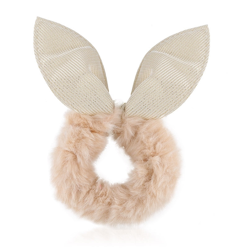 Pels Scrunchies med ører (OG1230)