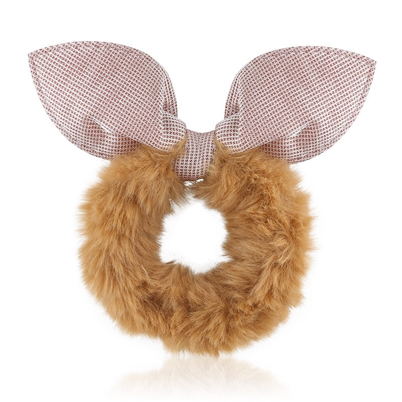 Pels Scrunchies med ører (OG1230)