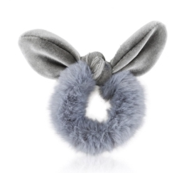 Pels Scrunchies med knude (OG1232)