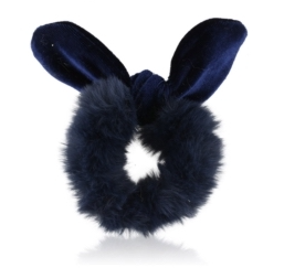 Pels Scrunchies med knude (OG1232)