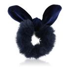 Pels Scrunchies med knude (OG1232)