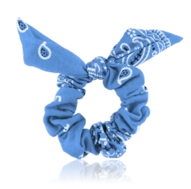 Elastiske scrunchies med ører i bomuld (OG1233)