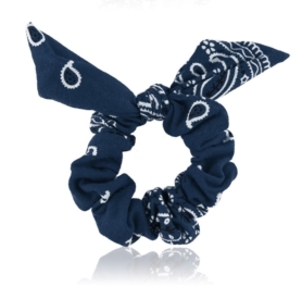 Elastiske scrunchies med ører i bomuld (OG1233)