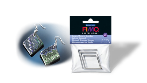 Staedtler Fimo Professional Cutters Diamond (3 stk) 8724 04 PB