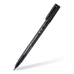 Staedtler Lumocolor Permanent Pen Fine Tip 0,6 mm 318-9 BKDA Sort