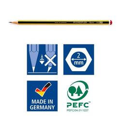 Staedtler Noris Skolesæt Blyanter (5 stk.) + gratis viskelæder (1stk)