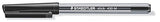 Staedtler Pen Stick 430 Medium 430MSBK6D (6 stk) - blå, sort, rød