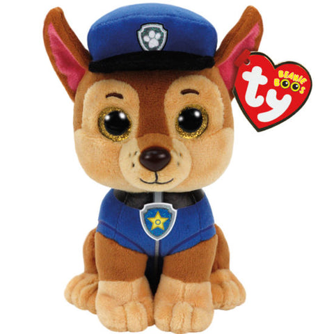 TY Beanie Boo's Collection PAW PATROL Chase Bamse 15cm (TY41208)