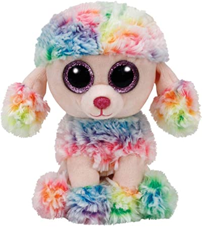 TY Beanie Boo's Collection RAINBOW Puddel 16 cm. Medium (TY37223) Hovedbillede