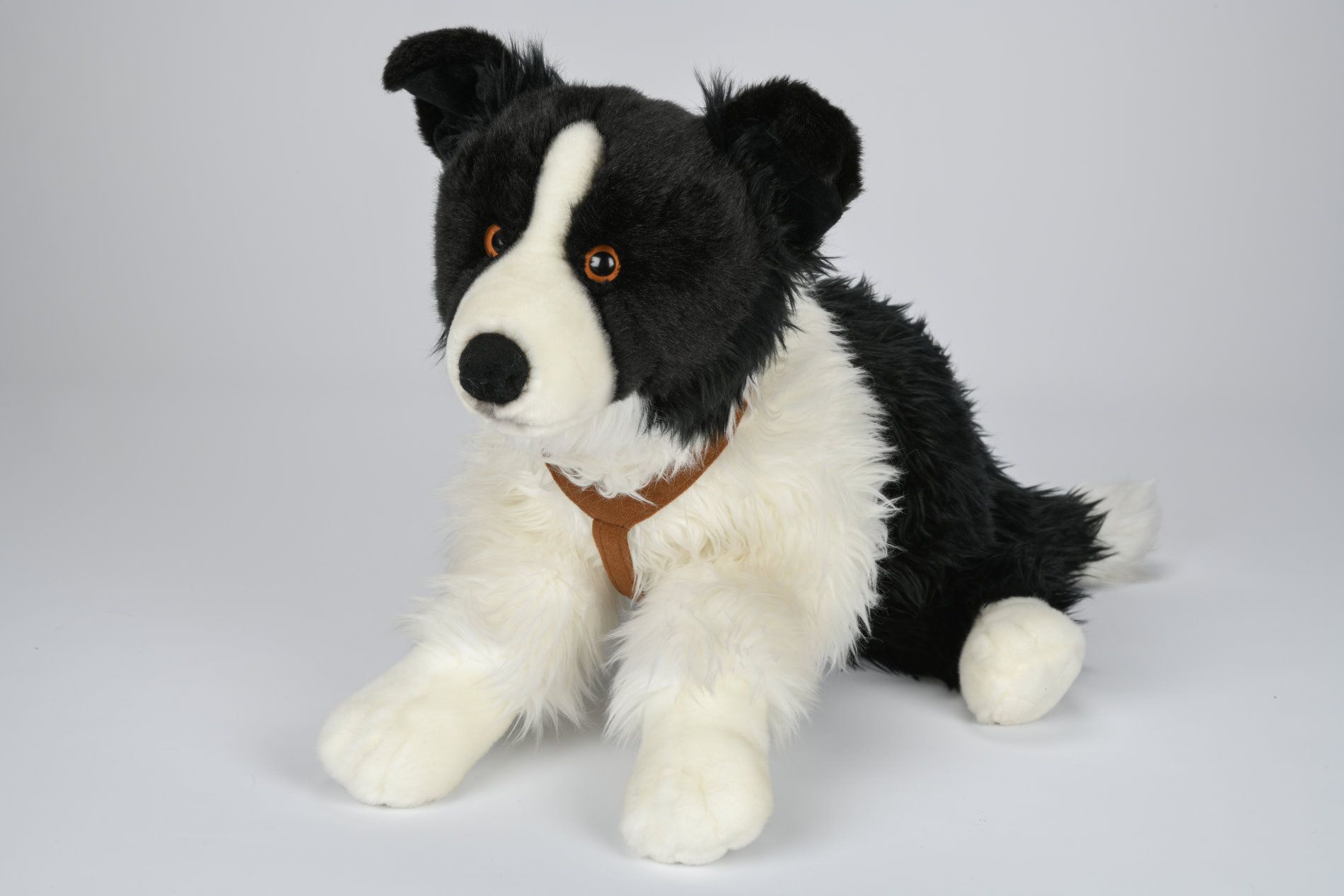 Uni-Toys Border Collie Hund med seletøj 62 cm (stor) Hovedbillede