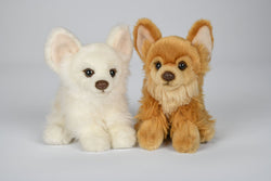 Uni-Toys Chihuahua Bamse 17 cm (assorterede farver)