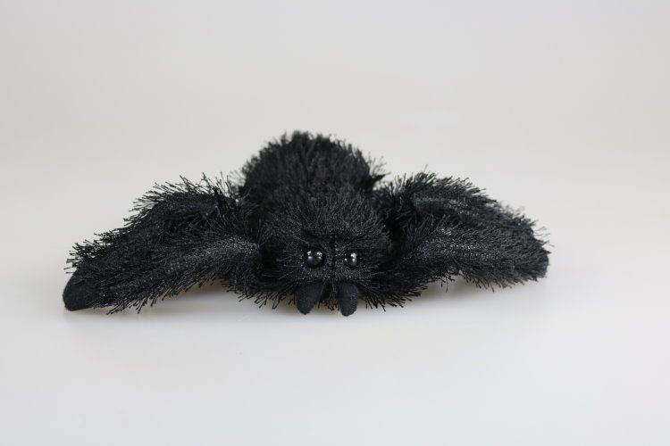 Uni-Toys Edderkop sort 16 cm Sekundært billede