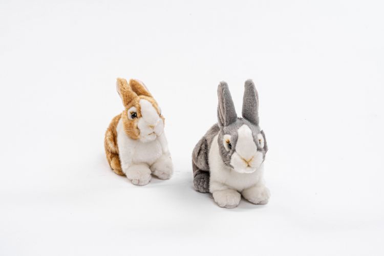 Uni-Toys Kanin Bamse 18 cm (assorterede farver) L68034A Sekundært billede