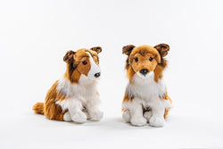 Uni-Toys Langhåret Collie (Rough Collie) Hund 26 cm