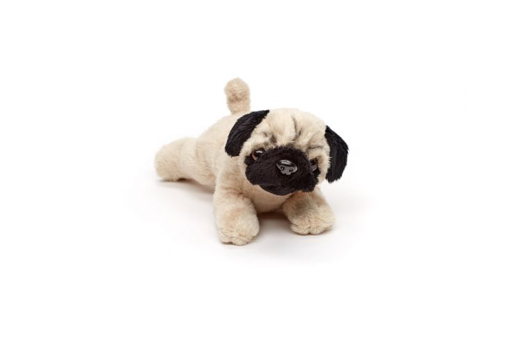 Uni-Toys Lille Mops Hund 21 cm (F20763A) Hovedbillede