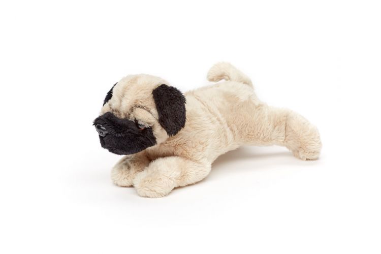 Uni-Toys Lille Mops Hund 21 cm (F20763A) Sekundært billede