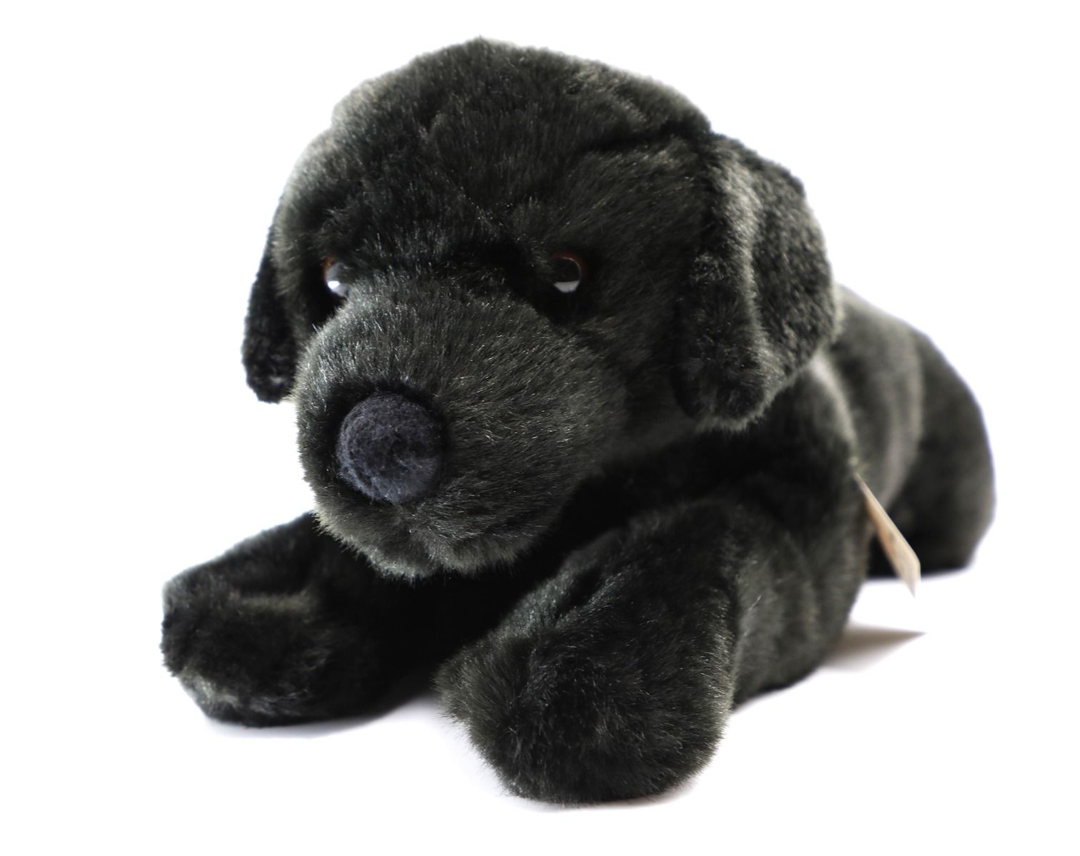 Sort Labrador bamse