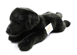 Uni-Toys Sort Labrador Hund 40 cm