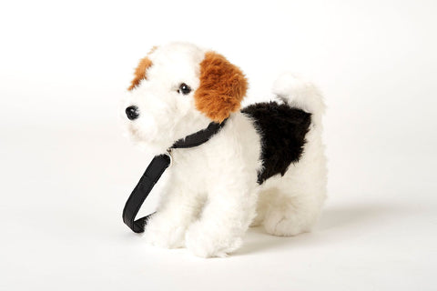 Uni-Toys Terrier Hund med bælte 24 cm